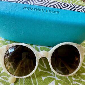 Jonathan Adler Sunglasses Monte Carlo in Bone Marble